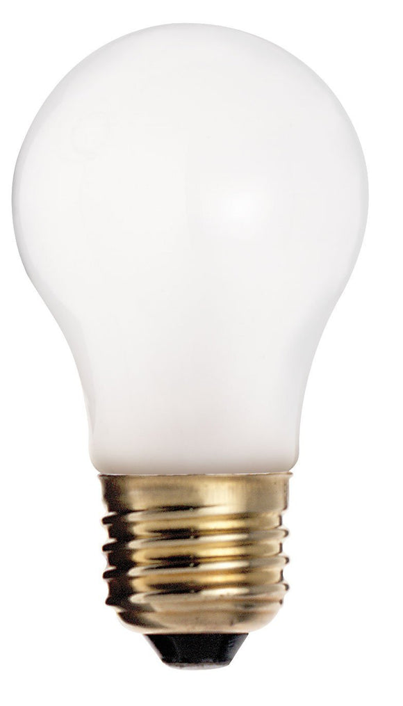 S3811 - 40 Watts - Satco -  Frosted Incandescent Light Bulb - 280 Lumens - A15 - Medium Base - 130V