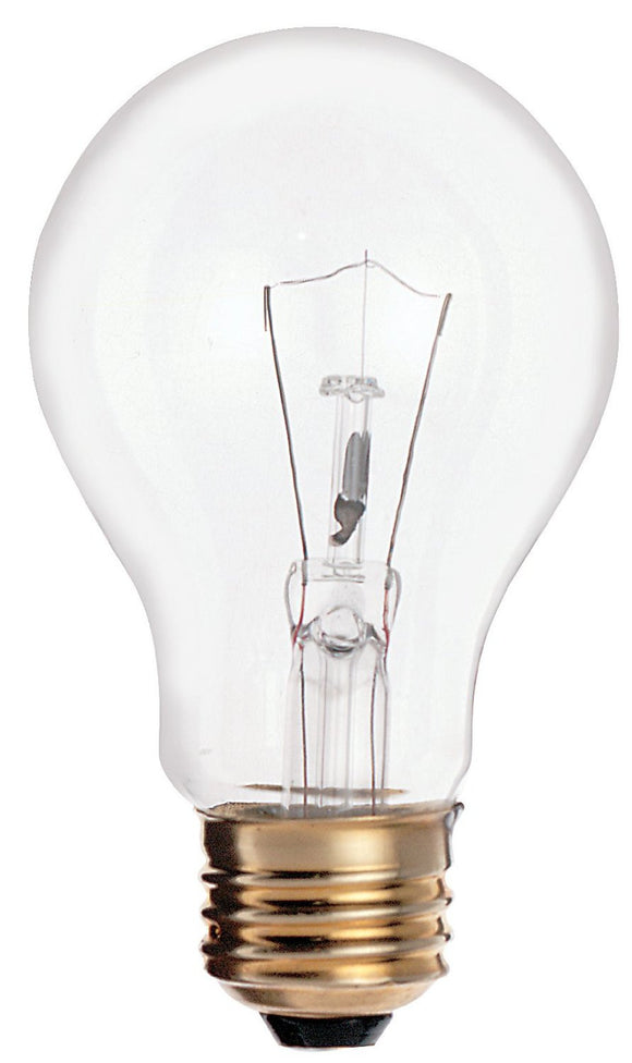S3940 - 25 Watts - Satco -  Clear Incandescent Light Bulb - 290 Lumens - A15 - Medium Base - 120V