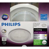 Philips - 65 Watt - LED Retrofit Downlight - Soft White - 2700K - 620 Lumens - 120V