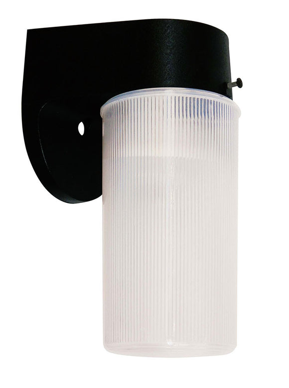 CTL - LED - 11 Watts - GU24 - Wall Light Jelly Jar with Photocell - Warm White - Black Finish - 3000K