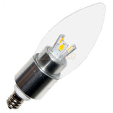 Envision LED E12 5 Watt Candelabra Base Clear Dimmable 120V