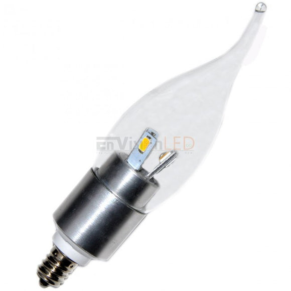 Envision - LED - E12 - 5 Watts - 2700K - Soft White - E12 - Candelabra Base - Clear Dimmable - 120V