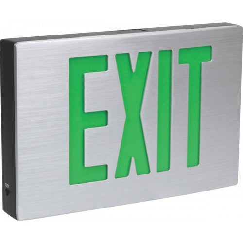 Orbit - LED - Cast Aluminum - Exit Sign - Single or Double-Face - UL Listed for Damp Location