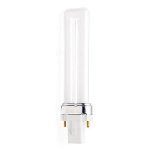 S6703 - Fluorescent  Bulb - Single Tube - 2 Pin - 7 Watt - G23 - Plug-In Base - 3500K